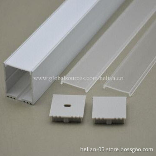 New Hot/High Power Recessed Square Aluminum LED Profile